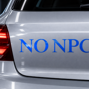 No NPC Aufkleber