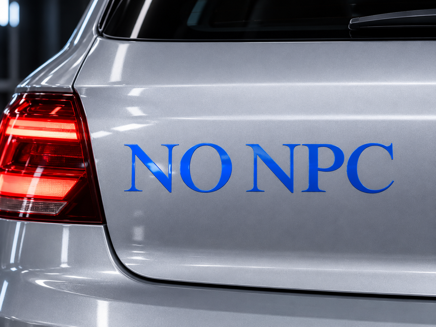No NPC Aufkleber