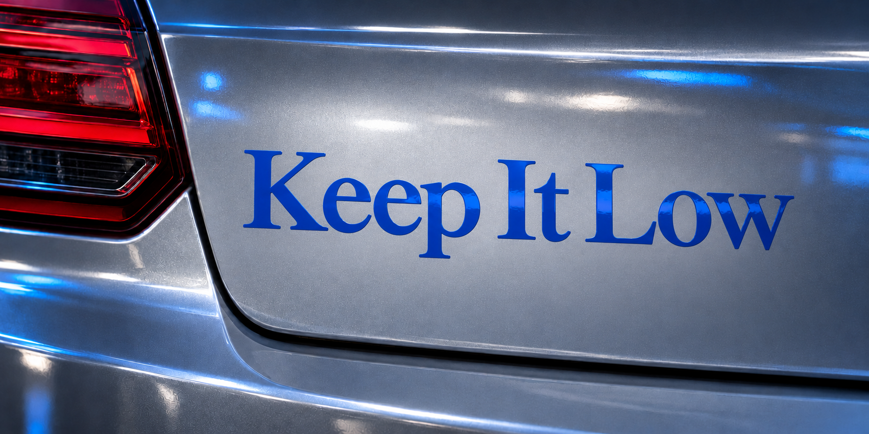 Keep It Low Aufkleber